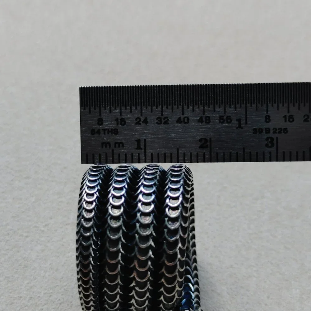 Gucci Garden Snake Wrap ring 925 Sterling Silver size US 7.5 - Picture 10 of 15